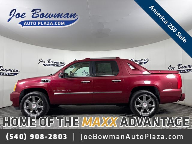 Red E 2007 Cadillac Escalade EXT Pickup Truck All-Wheel Drive 6-Speed Automatic Overdrive