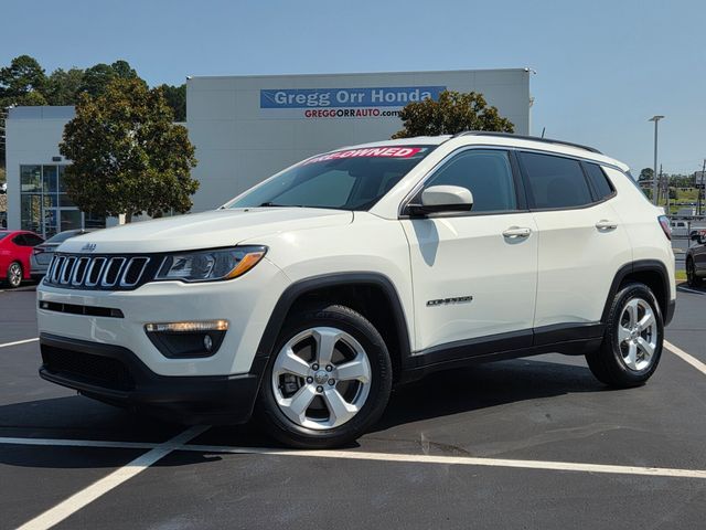 White Clearcoat 2021 Jeep Compass SUV / Crossover Front-Wheel Drive 6-Speed Automatic