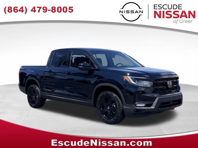 Crystal Black Pearl 2024 Honda Ridgeline Black Edition AWD Pickup Truck All-Wheel Drive 9-Speed Automatic