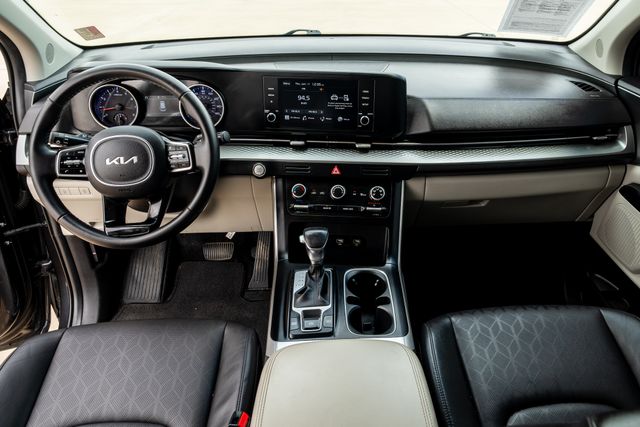 2023 Kia Carnival LX Seat Package Gray at DeMontrond Automotive Group