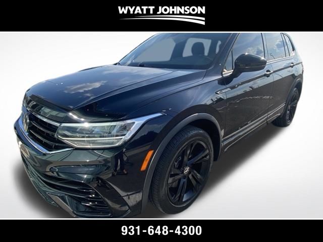 Deep Black 2024 Volkswagen Tiguan SUV / Crossover Front-Wheel Drive 8-Speed Automatic