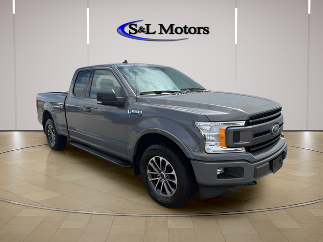 Gray (Lead Foot) 2018 Ford F-150 XLT SuperCab 4WD Pickup Truck Four-Wheel Drive Automatic