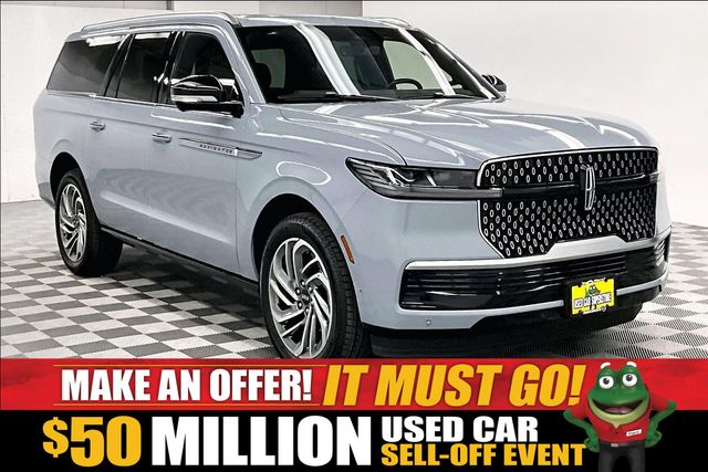 Gray Mist 2025 Lincoln Navigator SUV / Crossover Four-Wheel Drive 10-Speed Automatic