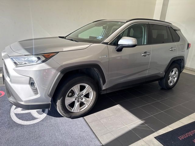 2019 Toyota RAV4 Hybrid XLE Silver at Emmons Autoplex