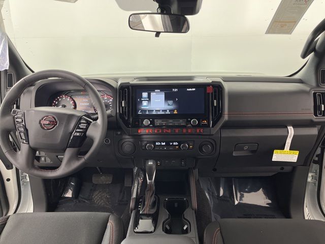 2025 Glacier White Nissan Frontier PRO-X RWD Truck