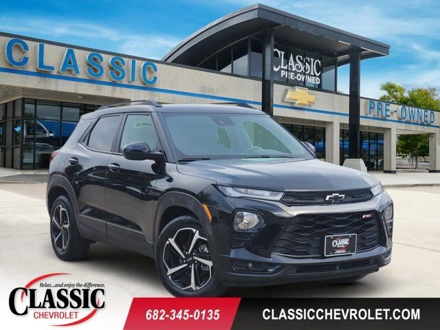 Mosaic Black Metallic 2022 Chevrolet Trailblazer RS FWD SUV / Crossover Front-Wheel Drive Continuously Variable Transmission