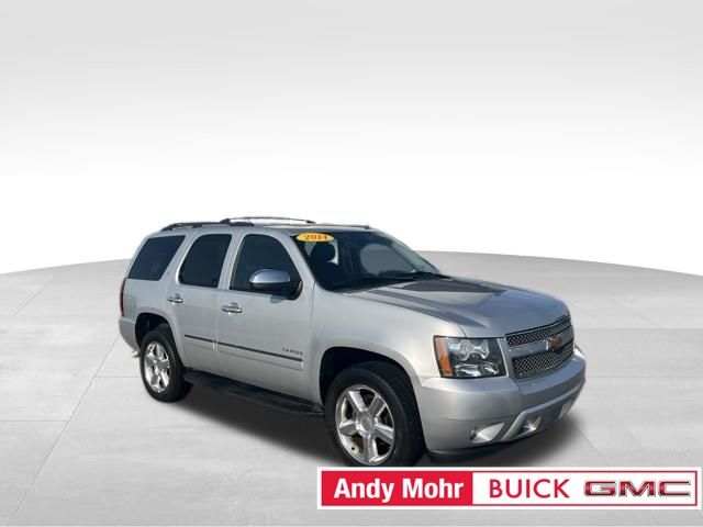 Silver Ice Metallic 2014 Chevrolet Tahoe SUV / Crossover Four-Wheel Drive 6-Speed Automatic Overdrive