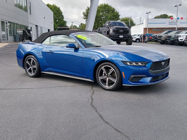 Blue Ember Metallic 2024 Ford Mustang Convertible Rear-Wheel Drive Automatic