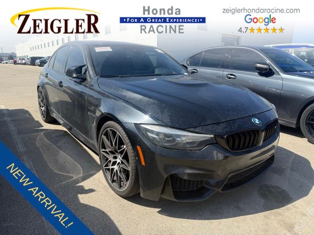 Black Sapphire Metallic 2018 BMW M3 Sedan RWD Sedan Rear-Wheel Drive 7-Speed Automatic