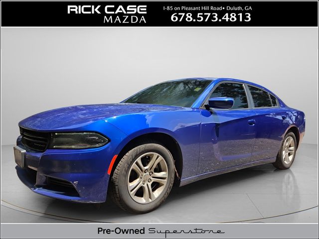 Indigo Blue 2019 Dodge Charger Sedan Rear-Wheel Drive 8-Speed Automatic