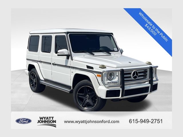 2017 Mercedes-Benz G-Class G 550 4MATIC