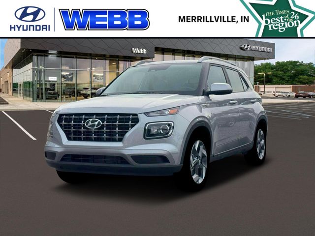 Shimmering Silver 2026 Hyundai Venue SUV / Crossover Front-Wheel Drive Continuously Variable Transmission