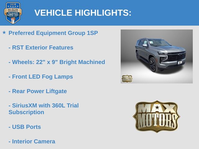 New 2026 Chevrolet Tahoe SUV