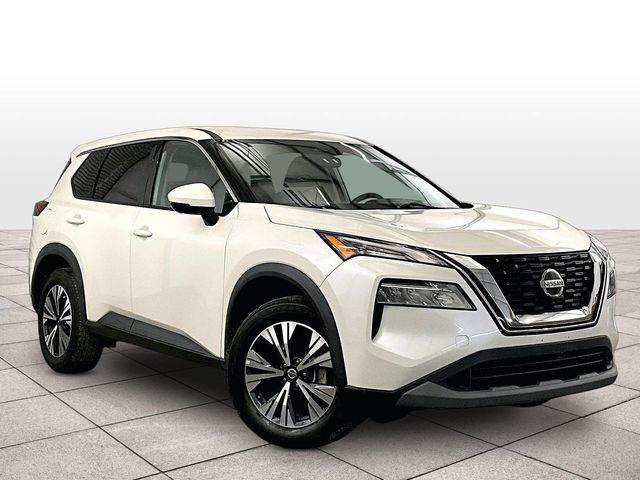 2021 Nissan Rogue SV White at Bob Ruth Ford