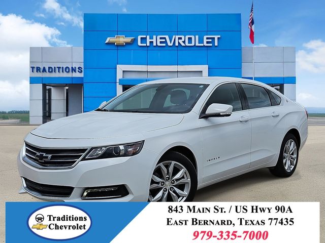 Summit White 2018 Chevrolet Impala LT FWD Sedan Front-Wheel Drive 6-Speed Automatic Overdrive