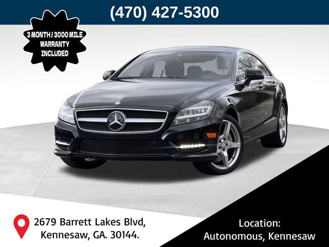 Black 2013 Mercedes-Benz CLS 550 Sedan Rear-Wheel Drive 7-Speed Automatic