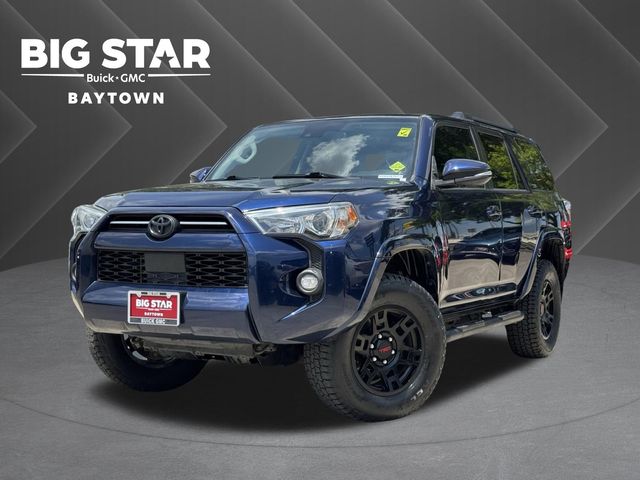 2021 Toyota 4Runner SR5 Premium Blue at Classic Chevrolet Galveston