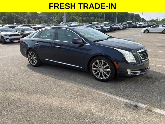 Dark Adriatic Blue Metallic 2016 Cadillac XTS Sedan All-Wheel Drive 6-Speed Automatic