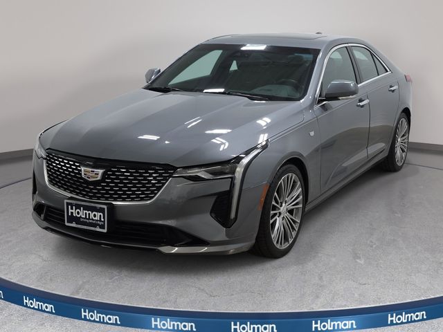 Gray (Satin Steel Metallic) 2020 Cadillac CT4 Premium Luxury RWD Sedan Rear-Wheel Drive 8-Speed Automatic