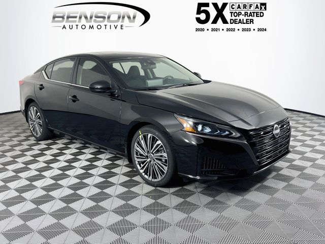 Super Black 2026 Nissan Altima Sedan Front-Wheel Drive Continuously Variable Transmission