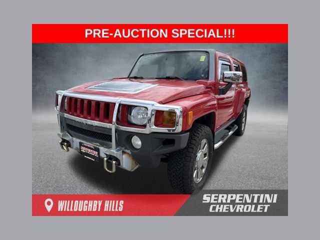 Victory Red 2008 Hummer H3 SUV / Crossover Four-Wheel Drive 4-Speed Automatic Overdrive