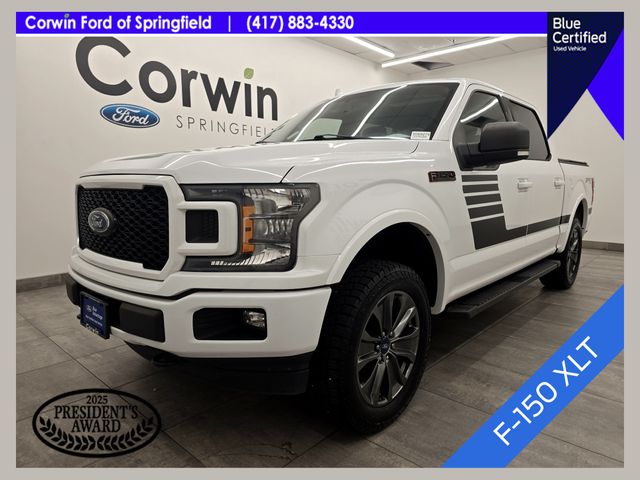 Oxford White 2018 Ford F-150 Pickup Truck Four-Wheel Drive Automatic