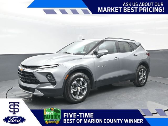 Sterling Gray Metallic 2023 Chevrolet Blazer SUV / Crossover All-Wheel Drive 9-Speed Automatic Overdrive