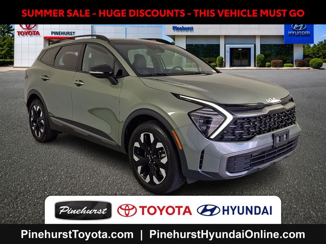 Green 2024 Kia Sportage SUV / Crossover All-Wheel Drive 8-Speed Automatic