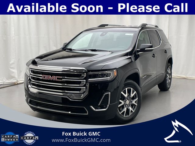 Black (Ebony Twilight Metallic) 2023 GMC Acadia SLT AWD SUV / Crossover Four-Wheel Drive 9-Speed Automatic