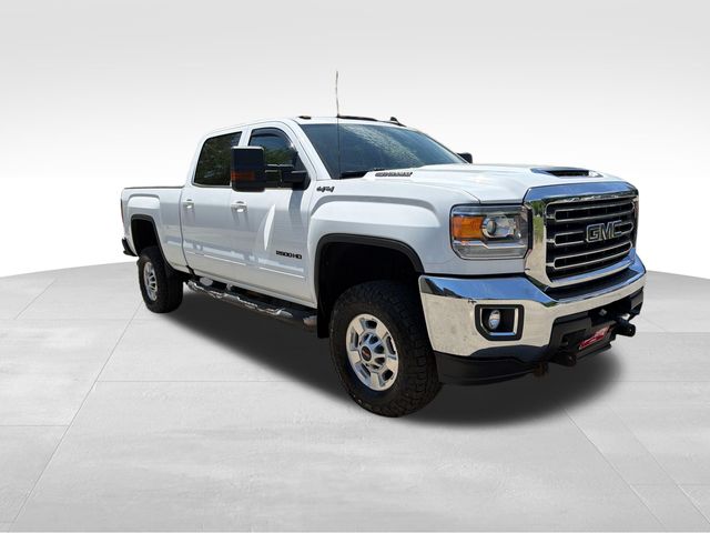 Summit White 2018 GMC Sierra 2500HD SLE Crew Cab SB 4WD Pickup Truck Four-Wheel Drive 6-Speed Automatic