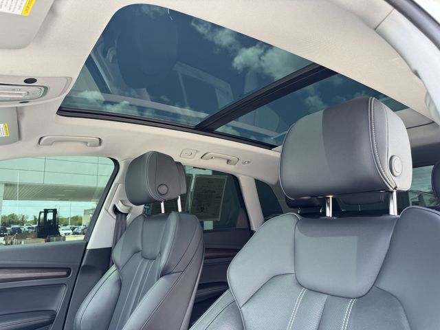 2023 Audi Q5 45 S line Prestige White at Genesis of Spring