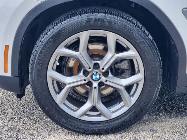 2021 BMW X3 sDrive30i White at Bravo Nissan