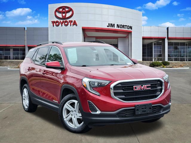 Red Quartz Tintcoat 2018 GMC Terrain SLE AWD SUV / Crossover Four-Wheel Drive 9-Speed Automatic