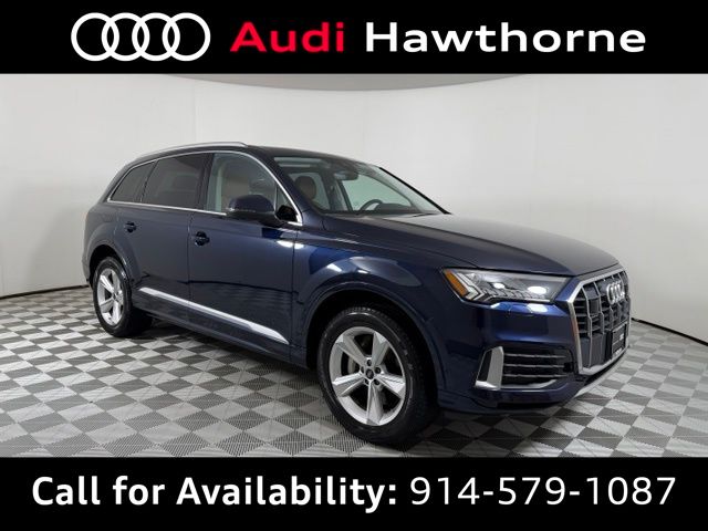 Waitomo Blue Metallic 2023 Audi Q7 SUV / Crossover All-Wheel Drive 8-Speed Automatic