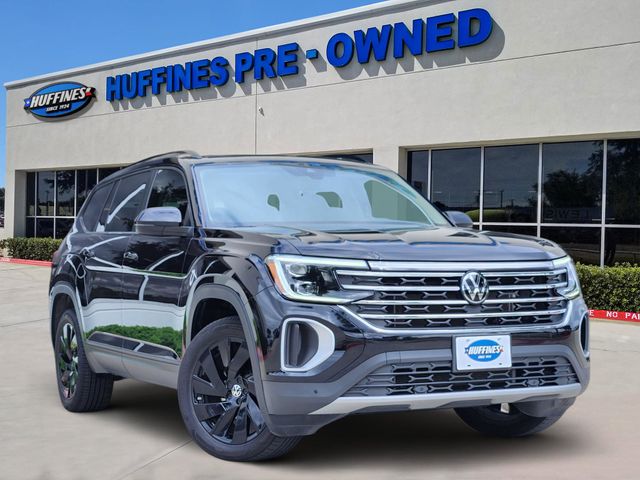 Black 2025 Volkswagen Atlas SE FWD with Technology SUV / Crossover Front-Wheel Drive 8-Speed Automatic