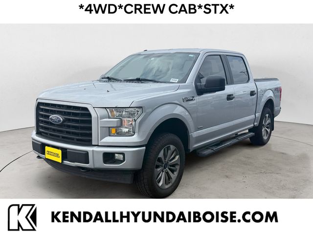 Ingot Silver 2017 Ford F-150 Pickup Truck Four-Wheel Drive 6-Speed Automatic