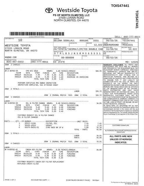 Certified Used 2024 Underground Toyota Limited image 25
