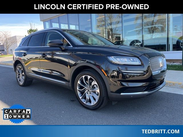 Black Metallic 2022 Lincoln Nautilus Reserve AWD SUV / Crossover All-Wheel Drive 8-Speed Automatic