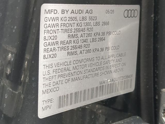 new 2026 Audi Q5 car, priced at $62,385