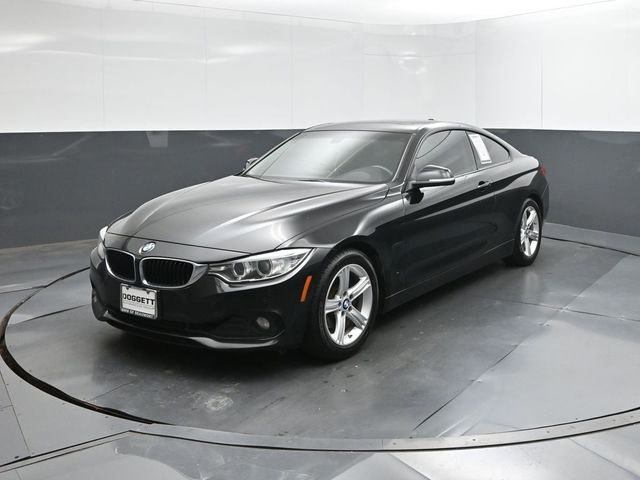 Jet Black 2014 BMW 4 Series Coupe Rear-Wheel Drive 8-Speed Automatic