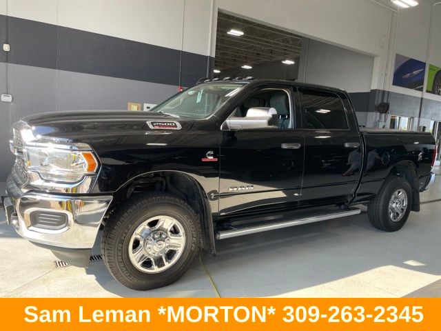 Diamond Black Crystal Pearlcoat 2019 RAM 2500 Pickup Truck Four-Wheel Drive 6-Speed Automatic