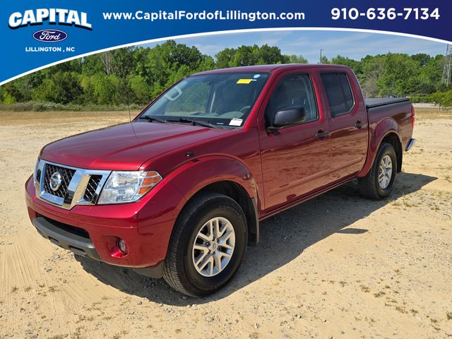 Cayenne Red Metallic 2019 Nissan Frontier SV V6 Crew Cab 4WD Pickup Truck Four-Wheel Drive 5-Speed Automatic Overdrive