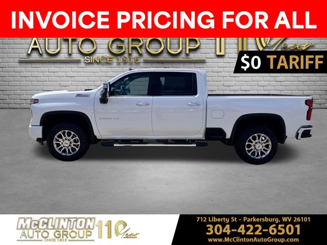 2025 Summit White Chevrolet Silverado 2500HD LTZ 4X4 Truck