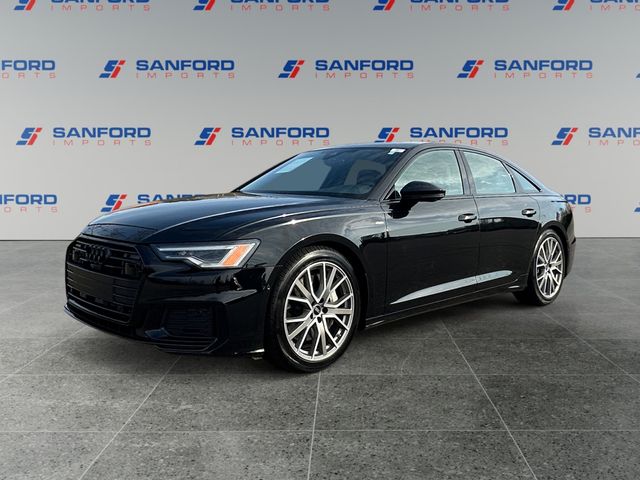 Mythos Black Metallic 2022 Audi A6 quattro Premium Plus 55 TFSI Sedan All-Wheel Drive 7-Speed Automatic