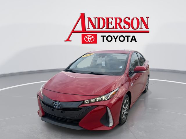 Red 2020 Toyota Prius Prime Hatchback Front-Wheel Drive Continuously Variable Transmission