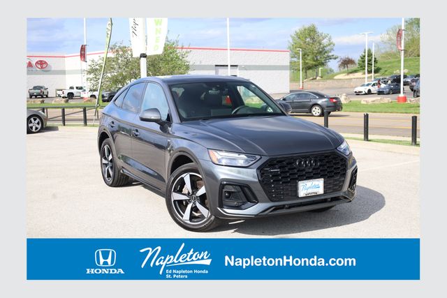 Daytona Gray Pearl 2023 Audi Q5 Sportback quattro Premium Plus S Line 45 TFSI AWD Sedan All-Wheel Drive 7-Speed Automatic