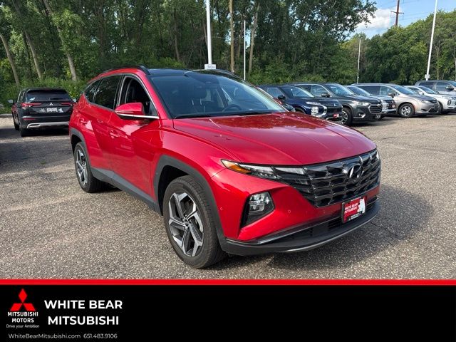 Calypso Red 2023 Hyundai Tucson SUV / Crossover All-Wheel Drive 8-Speed Automatic