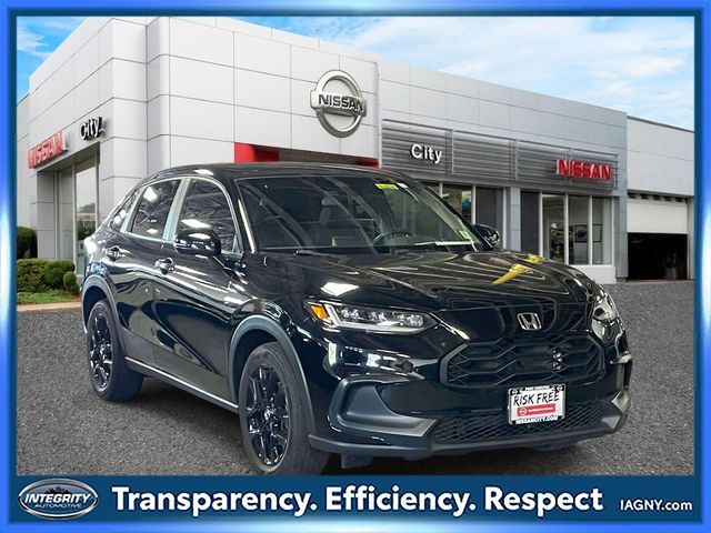 Black 2024 Honda HR-V SUV / Crossover All-Wheel Drive Continuously Variable Transmission