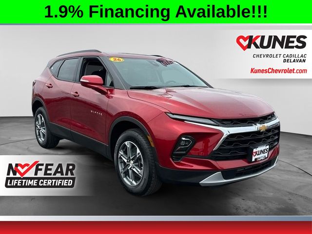 Radiant Red Tintcoat 2026 Chevrolet Blazer SUV / Crossover 9-Speed Automatic Overdrive