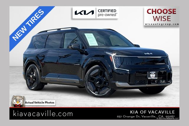 Aurora Black Pearl 2024 Kia EV9 GT-Line AWD SUV / Crossover All-Wheel Drive 1-Speed Automatic